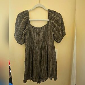 HASHTTAG - SMOCKED ROMPER